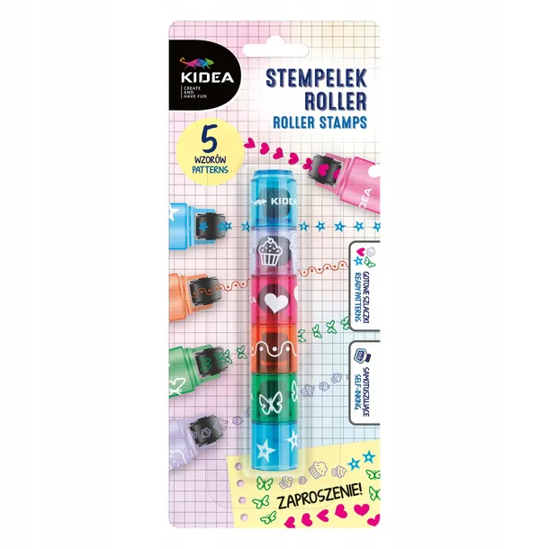kidea-stempelek-stempel-roller-5-wzorow