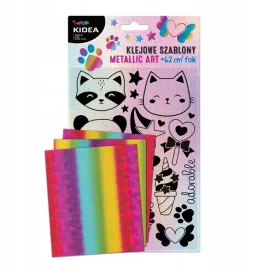 zestaw-kreatywny-klejowe-szablony-metallic-art-sweet-kidea