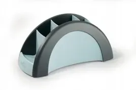 przybornik-na-biurko-durable-czarno-srebrny