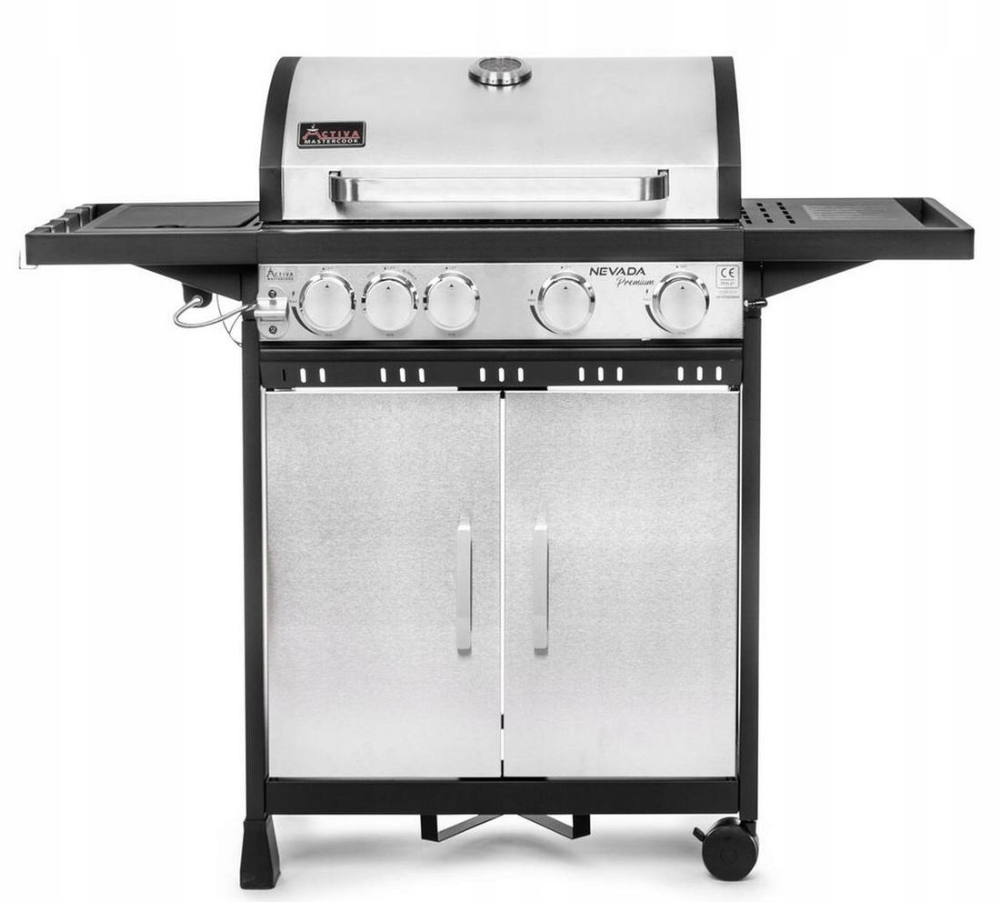 Grill Gazowy Activa Mastercook Nevada 4+1 Premium (11,2+ 2,5 kW ...