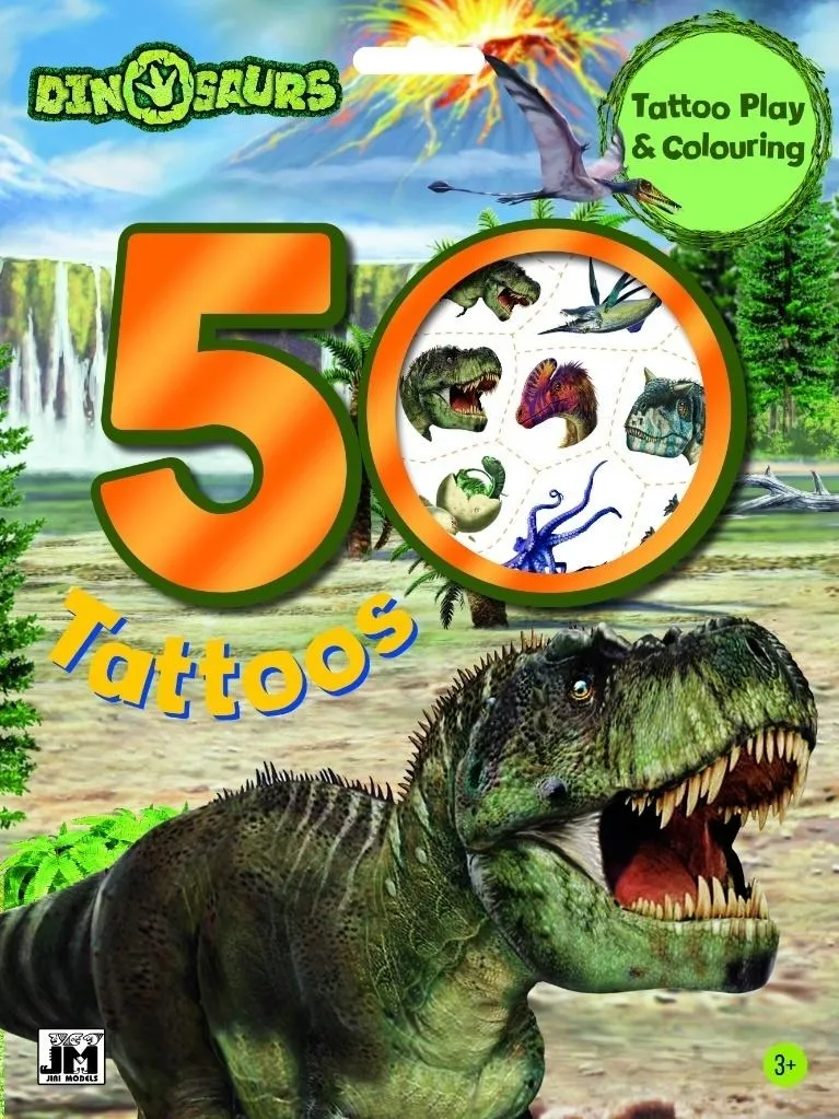 tatuaze-dino-50szt
