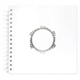 album-do-zdobienia-bialy-ze-srebrnym-nadrukiem-40k