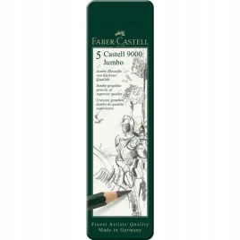 zestaw-olowkow-castell-9000-jumbo-5szt