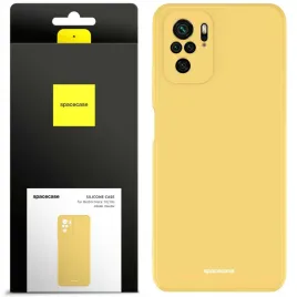 spacecase-etui-silikonowe-do-xiaomi-redmi-note-10-10s-yellow-case-pokrowiec