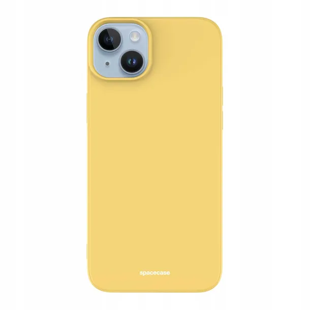 spacecase-etui-silikonowe-case-do-iphone-14-plus-yellow-ochronne-zalaczone-wyposazenie-szklo-hartowane-szmatka-do-czyszczenia