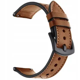 spacecase-pasek-do-zegarka-elegance-22-mm-brazowy-skorzany