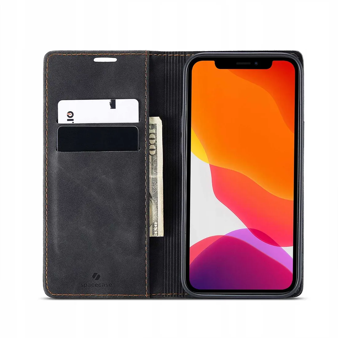 spacecase-etui-wallet-do-iphone-12-pro-max-pokrowiec-black