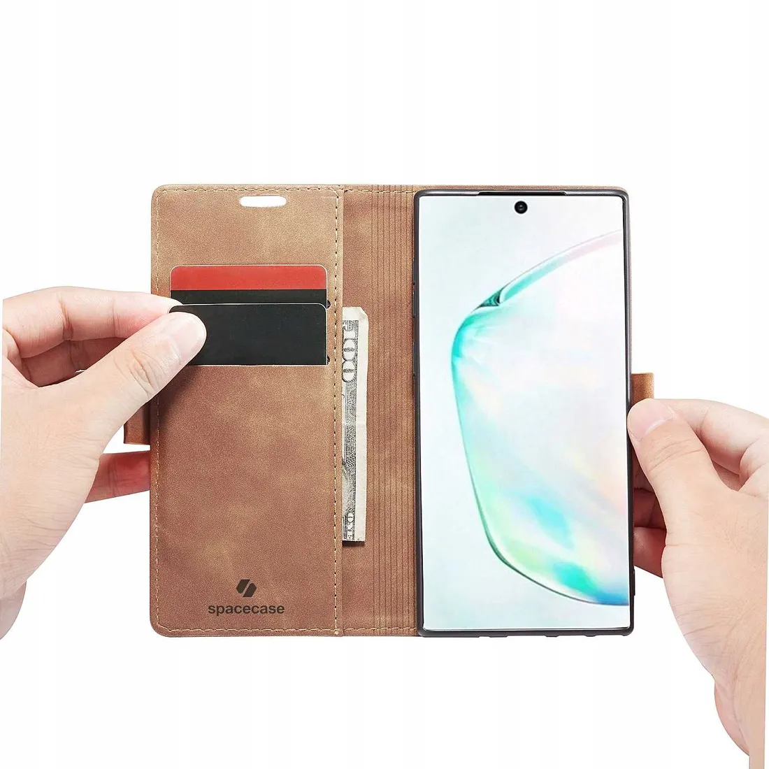 spacecase-etui-case-pokrowiec-galaxy-note-10-do-samsung-light-brown