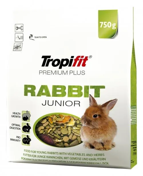 tropifit-rabbit-junior-premium-plus-750g