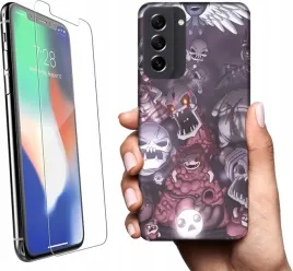 etui-na-samsung-galaxy-s21-fe-wzory-binding-of-isaac-szklo