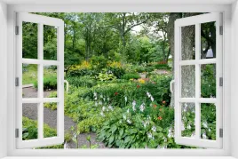 tapeta-samoprzylepna-efekt-okno-3d-krajobraz-ogrod-park-kwiaty-kr-55