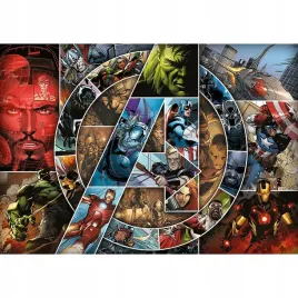 puzzle-1000-ukladanka-avengers-kapitan-ameryka-iron-man-hulk-thor-trefl