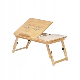 regulowany-drewniany-stolik-do-lozka-pod-laptopa-sniadanie-skladany