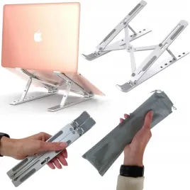 skladana-podstawka-stojak-pod-laptop-tablet-aluminiowa-srebrna-pokrowiec