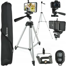 statyw-133cm-pilot-uchwyt-na-telefon-zestaw-4w1