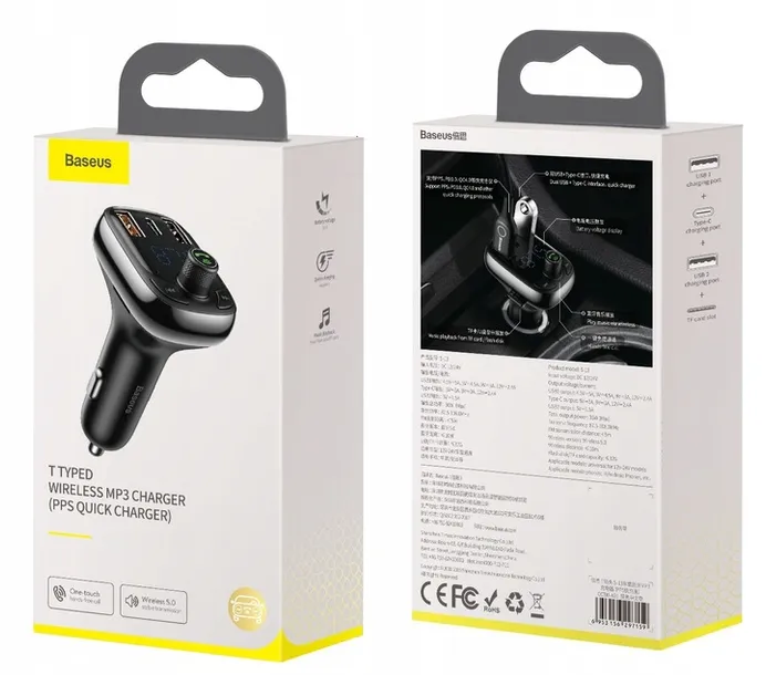 transmiter-bluetooth-ladowarka-do-samochodu-baseus-s-13-czarny-stan-nowy-wzor-dominujacy-inny-wzor