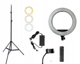 lampa-ring-led-18-50w-na-230v-uchwyt-na-tel-pilot-statyw-makijaz-tiktok