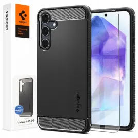 etui-do-galaxy-a55-spigen-rugged-armor-elastyczny-smukly-case-tpu-szklo