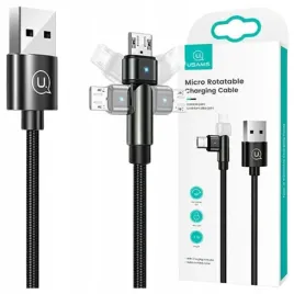 usams-kabel-micro-usb-2a-do-android-1m-obrotowy-pleciony-szybkie-ladowanie