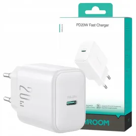 joyroom-ladowarka-sieciowa-usb-c-pd-20w-z-kablem-usb-c-do-lightning-1m-bial