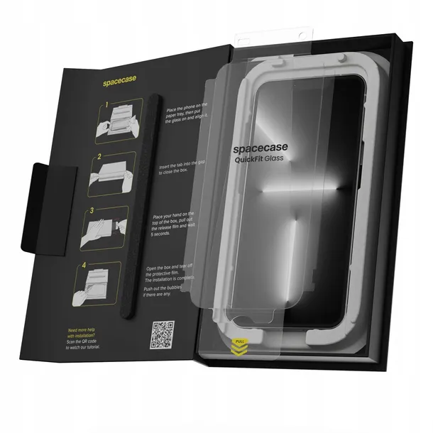 spacecase-szklo-hartowane-quickfit-do-iphone-13-pro-max-14-plus-stan-opakowania-oryginalne