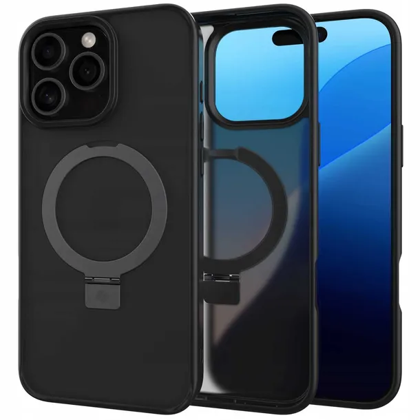 spacecase-etui-case-pokrowiec-do-iphone-16-pro-max-do-magsafe-czarny-funkcje-antyposlizgowa-struktura-ladowanie-indukcyjne-magsafe-pochlanianie-wstrzasow