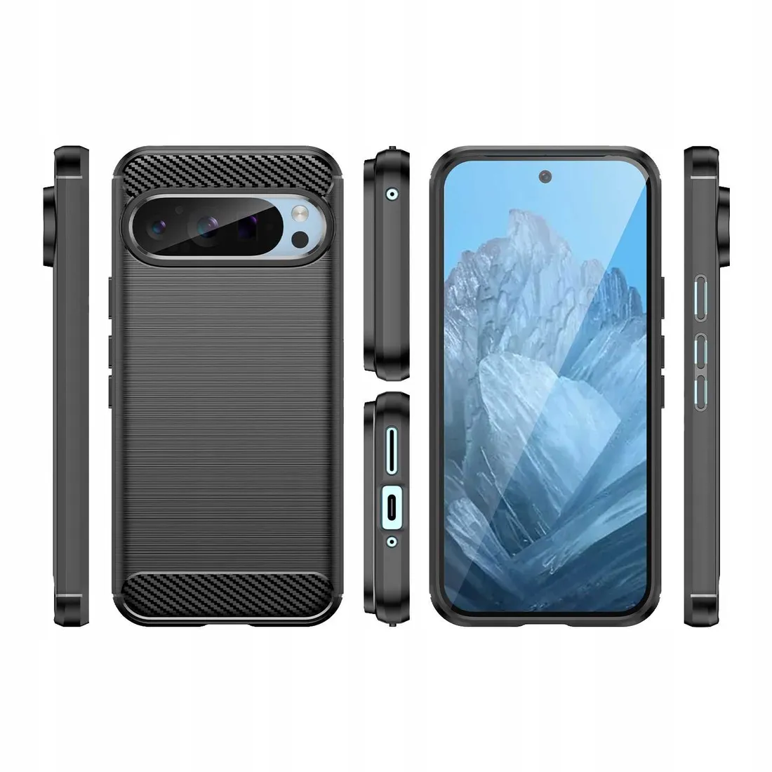 spacecase-etui-case-pokrowiec-carbon-do-google-pixel-9-9-pro-czarny