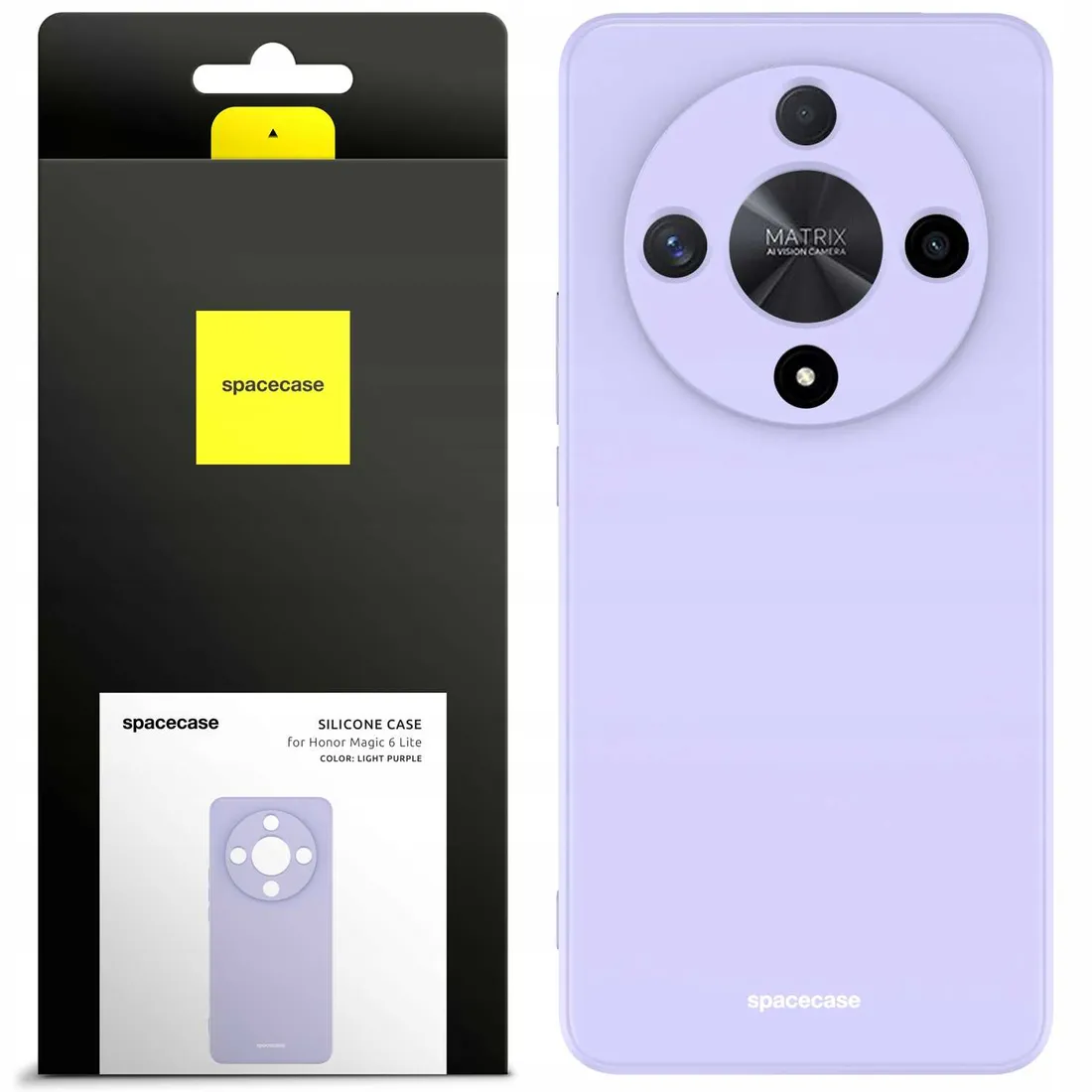 spacecase-etui-silicone-case-do-honor-magic-6-lite-fioletowe