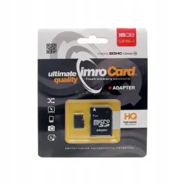 imro-karta-microsd-16gb-do-telefonow-kamera-z-adapterem-10c-szybka-predkosc