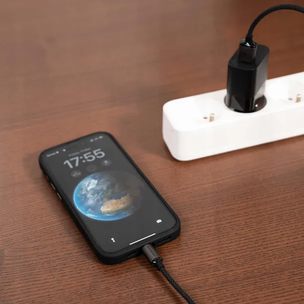 spacecase-kabel-usb-c-do-usb-typ-c-1m-3a-do-telefonu-tabletu-kolor-czarny