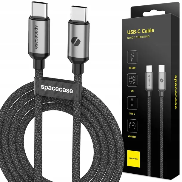 spacecase-kabel-usb-c-do-usb-c-2m-60w-do-telefonow-tabletow-2025