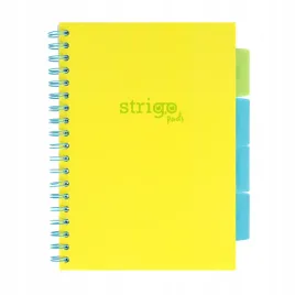 kolozeszyt-strigo-b5-project-book-neon-zolty-linia