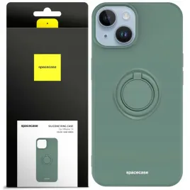 spacecase-etui-silikonowe-ring-do-iphone-14-ciemna-zielen-case-pokrowiec