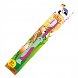 mattes-sczoteczka-do-mycia-zebow-dla-dzieci-dino-miekka-soft-mix-kolorow