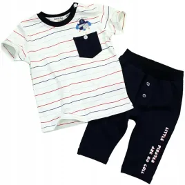 komplet-t-shirt-spodenki-paski-bawelna-kieszen-80