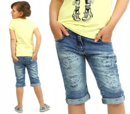 spodenki-3-4-jeans-capri-vintage-pasek-104