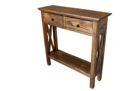 drewniana-konsola-z-szufladami-80-cm-braz-vintage