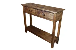 drewniana-konsola-z-szufladami-100-cm-vintage