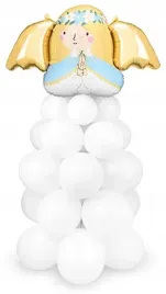 girlanda-balonowa-zloty-aniol-bukiet-balonow-na-komunie-chrzest-140x70cm