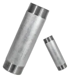 krociec-sztucer-rura-stalowa-ocynk-2-gwinty-o-11-4-cala-dn32-dlugosc-150mm
