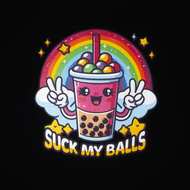 koszulka-dead-bambi-balls-blk-stan-nowy