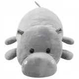 pluszowy-hipopotam-przytulanka-szary-stan-nowy