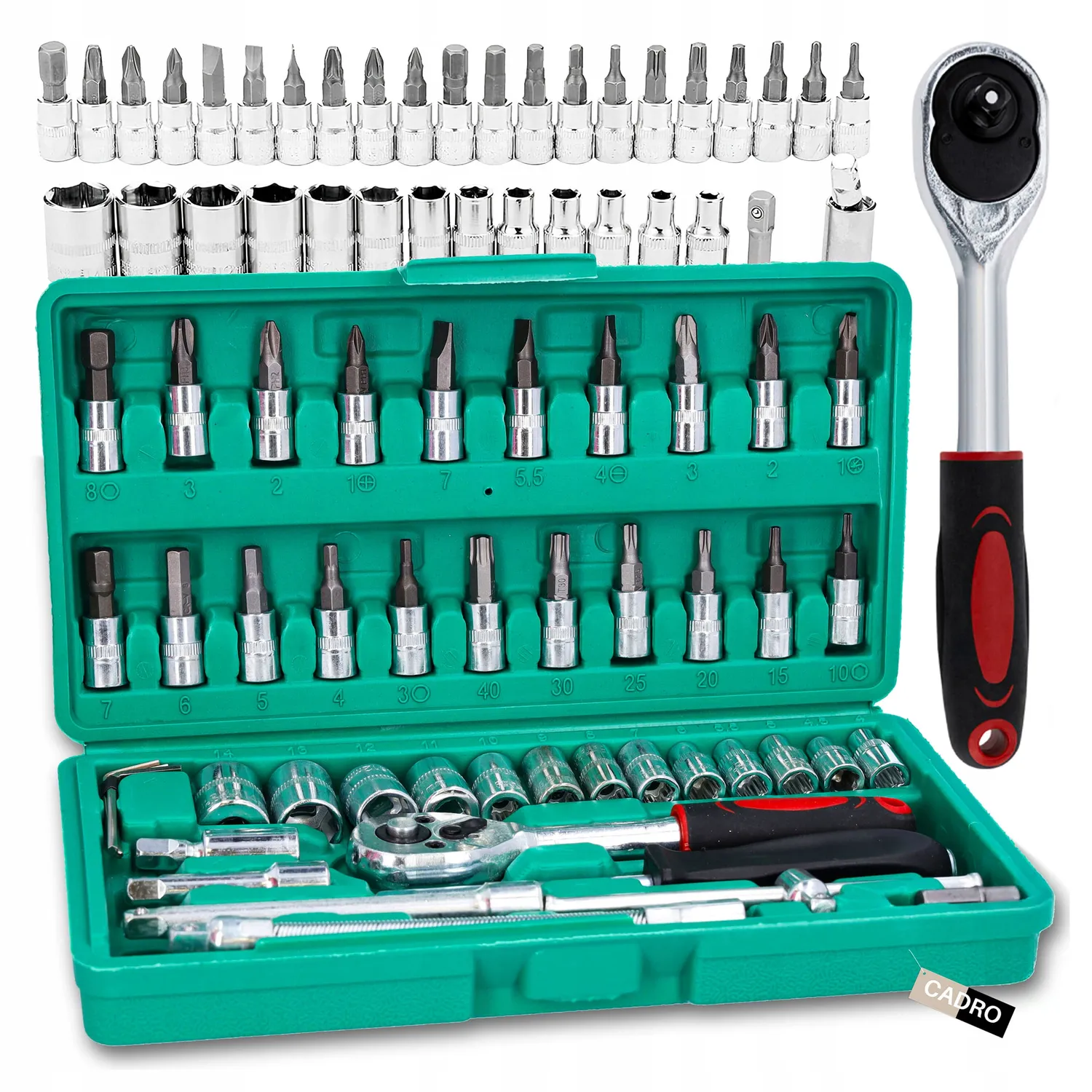 Ebb 専用 ZESTAW KLUCZY NASADOWYCH grzechotka klucze nasadowe nasadki bity