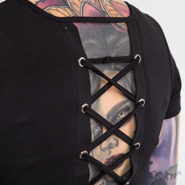 body-urban-classics-lace-up-blk-kolor-czarny-wielokolorowy