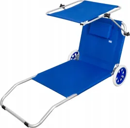 lezak-na-kolkach-z-daszkiem-na-plaze-wozek-plazowy-do-110-kg