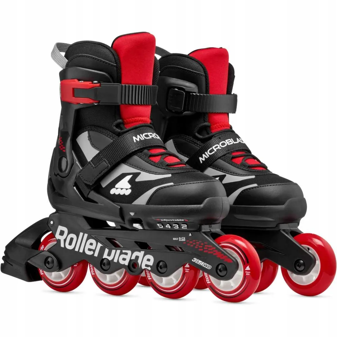 rolki-rollerblade-microblade-black-red-365-405-stan-nowy