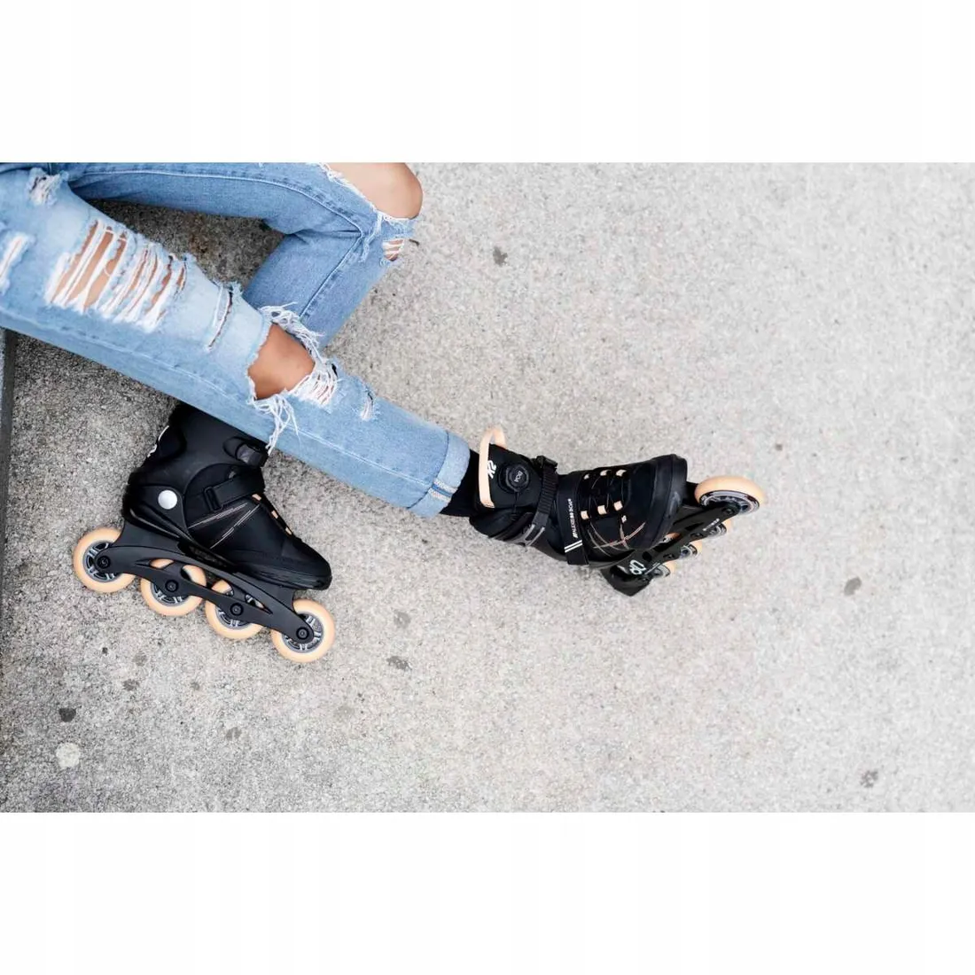 rolki-k2-alexis-80-boa-37-stan-nowy