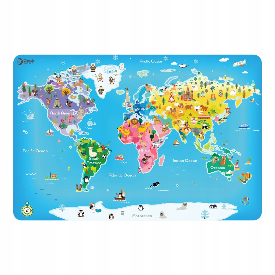 puzzle-classic-world-48-elementow-mapa-swiata-kod-producenta-cw40074