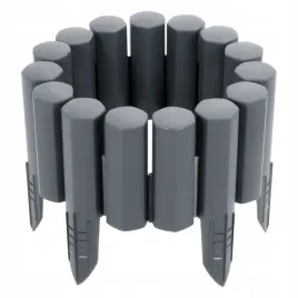 palisada-ogrodowa-eko-szary-27m-x-10szt-obrzeze-trawnikowe