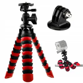 zestaw-statyw-gietki-czarno-czerwony-uchwyt-na-telefon-kamere-sportowa